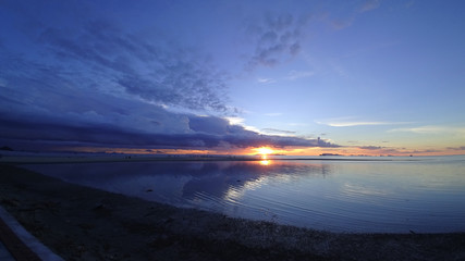 Sunset Nathon Samui Thailand