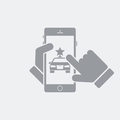 Online car award on smartphone
