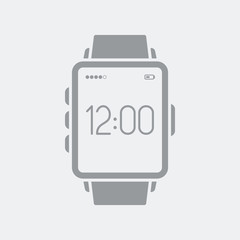 Digital wristwatch, smartwatch or stopwatch