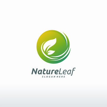 Nature Leaf logo designs template, Fresh Nature logo designs