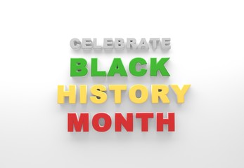 Celebrate black history month