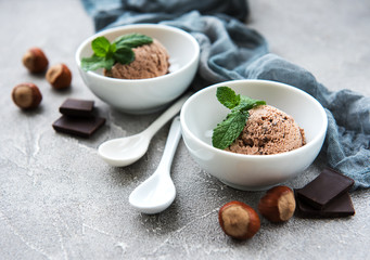 Chocolate ice cream