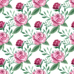 Foto op Canvas Flower pattern © mistletoe