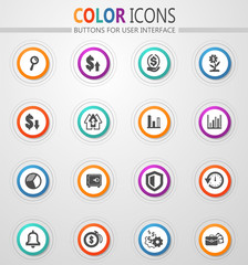 Business icons set