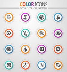 Business icons set