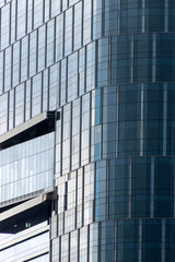 Modern glass building 