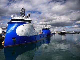 Fototapeta premium Offshore Operations Supply Base.