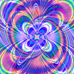 Abstract fractal background.Abstract painting multicolor texture.Motion holiday background.Modern multicolor futuristic dynamic pattern.Fractal 3d artwork creative graphic design.