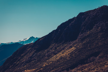 Naklejka na ściany i meble panoramic view of the mountains