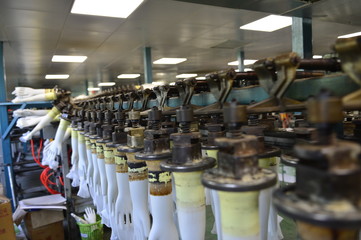 Rubber gloves production line