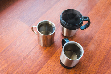 Thermos for hot drinks