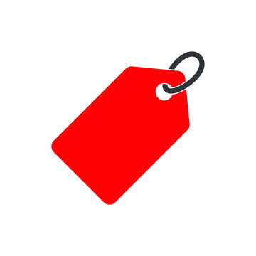 Blank sale price tag icon