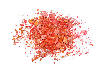 Eye shadow isolated on white