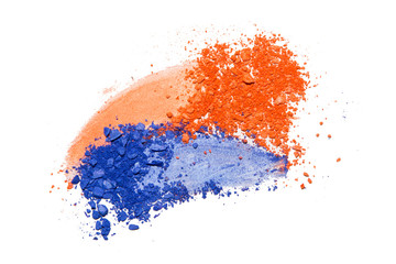 Eye shadow isolated on white