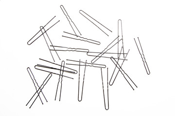 Pins invisible on a white background