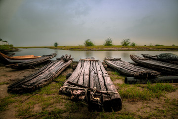 many wooden catamaran, four wooden catamaran