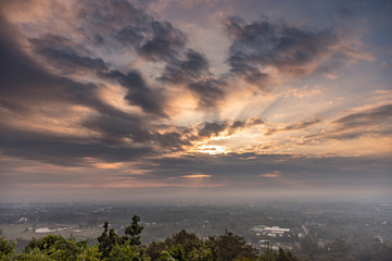 1st sunrise 2018 at thailand 