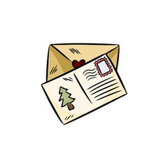 Greetings letters cute sticker colorful sticker doodles