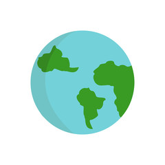 Planet icon on white background for graphic and web design, Modern simple vector sign. Internet concept. Trendy symbol for website design web button or mobile app