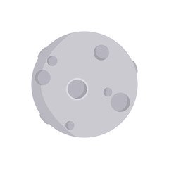 Planet icon on white background for graphic and web design, Modern simple vector sign. Internet concept. Trendy symbol for website design web button or mobile app