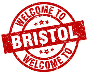 welcome to Bristol red stamp