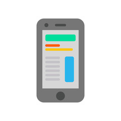 Smartphone vector icon