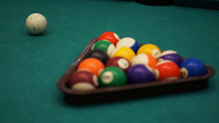 Playing billiards is both fun and art. it requires attention, concentration and requires mind