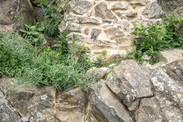 View of Rupea Fortress in Transylvania, Romania
