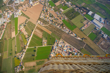 landscape photo taken from air 
