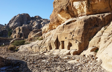 Jordan. The mountains of Petra