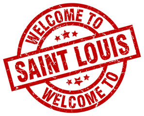 welcome to Saint Louis red stamp