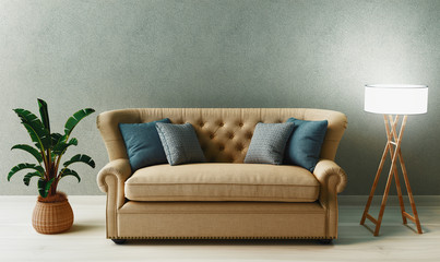 Modern or vintage interior