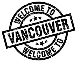 welcome to Vancouver black stamp