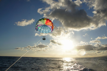 parasailing
