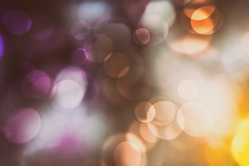 Obraz premium Blue bokeh abstract background.