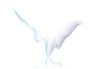 ラインアート　波形