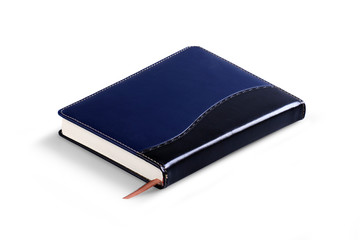 Dark Blue Agenda  isolated