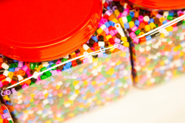 Colorful children's mosaic