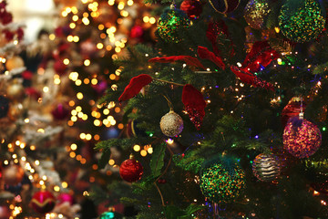 decorated christmas tree