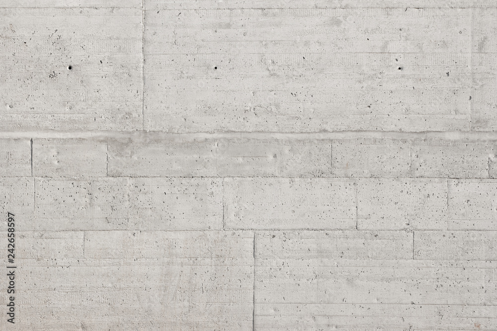 Wall mural gray concrete wall blocks background texture