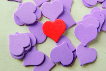 Fototapeta premium Valentines day. background