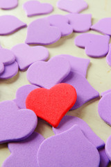 Obraz premium Valentines day. background