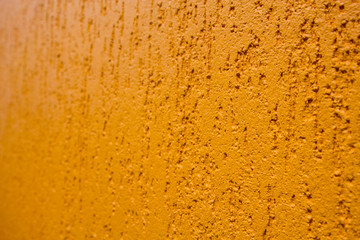 Textured plaster on the wall