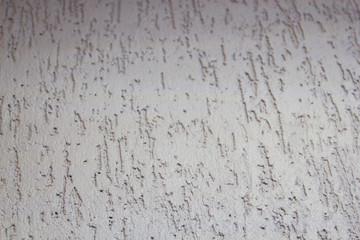 Textured plaster on the wall