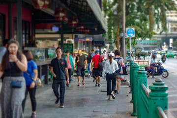 Obraz premium バンコク 都市風景