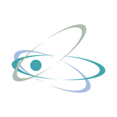 Blue sphere logo