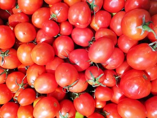 Red​ tomato​ full Frame pattern background.