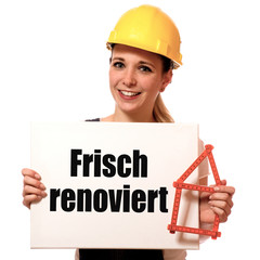 Frisch renoviert