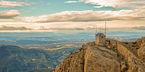 Views from the peak of the penagolosa in Castellon