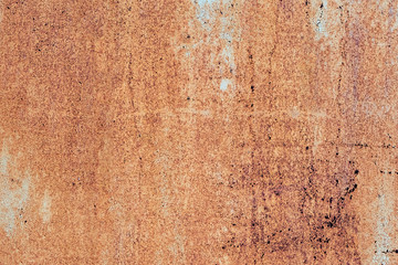 rusty texture on old metal plate, metal background